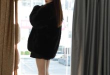 [IESS异思趣向] 2023.12.05 丝享家 1603 小婕《黑色大衣》[86P-71.5M]-妹子图