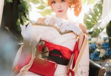 瓜希酱 NO.029 碧蓝航线 黎塞留和服[22P-134MB]-妹子图