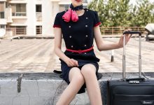 SIW斯文传媒 春夏东航短袖工装带丝巾腰带 - 嘉慧 [61P]-妹子图