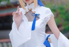 大大卷卷小卷 -  FGOsaber 四周年旗袍 [15P-99MB]-妹子图