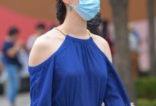 都市丽人蓝色连体衣美女 [49P-1.45G]-妹子图