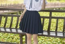 初夏女神 NO.076 柒柒 职高校服[140P+1V／5.73GB]-妹子图