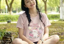 杨晨晨红色连衣短裙拍摄花絮 [100P+1V-1.32G]-妹子图