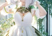 蠢沫沫 - 草神女仆纳西妲 [15P-551MB]-妹子图