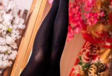 兔玩映画系列 Vol.053 冬天里的黑丝JK裙[45P/23M]-妹子图