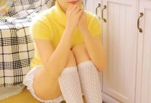 毛衣美女长腿诱惑写真图片-妹子图