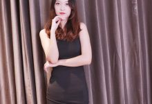 初夏女神 NO.016 依依 M码无袖黑色衣搭配38码长靴[123P+1V／3.82GB]-妹子图