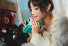 唐安琪 粉色裙 拍摄花絮 [2V-1.6G]-妹子图