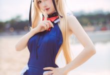 coser衣衣 - NO.12 玛丽萝丝泳装 [29P-46MB]-妹子图