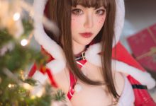 佳奈喵 NO.001 - 雪夜锦礼[25P／71.4MB]-妹子图