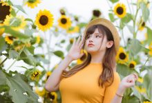 前羽 - 向日葵 [11P-137MB]-妹子图