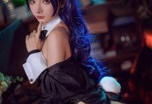 是三不是世w -  喜多川海梦 紫发兔女郎 [59P-422MB]-妹子图