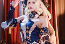 九言 –  原神 娜维娅 [46P-130MB]-妹子图