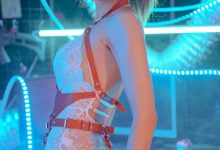 鹿八岁 - 红色皮革 [29P+1V-538MB]-妹子图