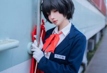 rioko凉凉子-蔚蓝档案-椿导游[62P+12V-1G]-妹子图