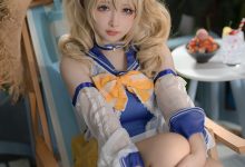 樱梨梨 芭拉拉泳装 [30P-987MB]-妹子图