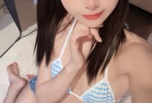 布丁大法 - 蓝白条纹喵[26P+9V-268MB]-妹子图