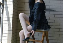 [IESS异思趣向] 2021.08.23 丝享家898：小七《一字肩短裙》[90P／133MB]-妹子图