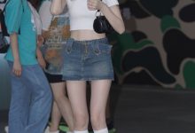 都市丽人性感超短牛仔裙美眉【60P-776MB】-妹子图