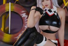 小仓千代 - NO.37 舰长图 赛车欧根 [21P-179MB]-妹子图