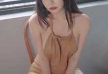 香草喵露露 NO.44 杨枝甘露 露背裙裙 [54P+1V-1.08G]-妹子图