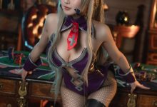 阿包也是兔娘 -黑枪呆兔女郎 [25P-626MB]-妹子图