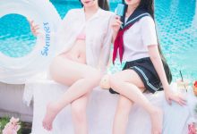 封疆疆v – &祖木子 能代x酒匂泳装 [43P-582MB]-妹子图