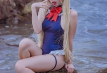 二佐Nisa 碧蓝航线 天城泳装[20P-352MB]-妹子图