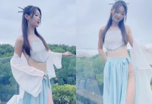 唐安琪古装服饰拍摄花絮 系列（一）[1V-736MB]-妹子图