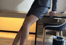 [Pilot]NO.008 爱穿正装的OL小乐-OL珠光灰[63P／144MB]-妹子图