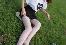 妖精视觉 NO.098 粥粥 狐狸师妹的白丝袜[73P／69.6MB]-妹子图