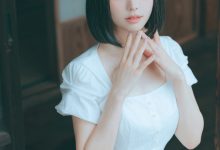 Ely_eee(ElyEE子) - 2023.July B-Dongitsune 白洋裝狐少女 [59P+2V-167MB]-妹子图