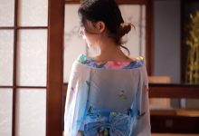 抖娘利世 水蓝和服 [30P-46.9MB]-妹子图