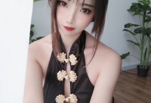 白嫩美少女鬼畜瑶 - 黑色短款旗袍 [35P1V-131MB]-妹子图