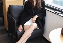 丝慕写真 SM406 芝芝《百褶裙经典穿搭》-妹子图