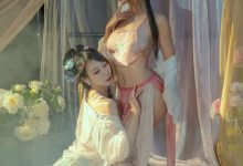 云溪溪 - 奶桃 水池 [42P-490MB]-妹子图