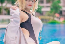 Pyon-Jeanne d’Arc Swiming[37P-202MB]-妹子图