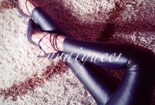 丝月神 006 皮裤细带高跟网袜[55P／50.5MB]-妹子图