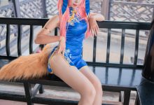 [南桃Momoko]玉藻前旗袍-妹子图