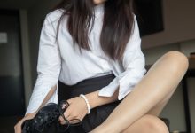 [MSLASS梦丝女神] 2019.11.22 NO.068 《然然 靴下女神》[60+1P648M]-妹子图