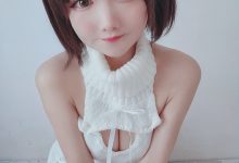 羽天shine -  白色毛衣写真 [112P4V-659MB]-妹子图