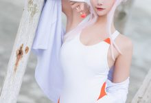 Momoko葵葵 - DARLING in the FRANXX 02 泳装 兔女郎&花嫁 [61P-858MB]-妹子图