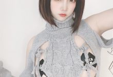 二佐Nisa - 私房洞洞毛衣 [66P+2V／398MB]-妹子图