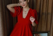 [IESS异思趣向] 2022.02.10 丝享家1001：秋秋《跨年夜性感红裙》[91P／155MB]-妹子图