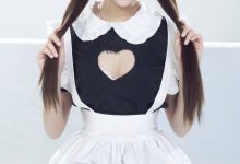 [Ligui丽柜] 2021.03.29 《00后白丝小佣》小熊 [73+1P67M]-妹子图