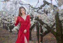 [YITUYU艺图语]2021.12.22 一袭红妆拂梨花 如意[31+1P／92.4MB]-妹子图