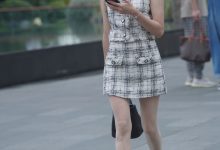 都市丽人港味格子套装小姐姐【168P-1.91G】-妹子图