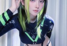 屿鱼 黑绿 24P 387M-妹子图