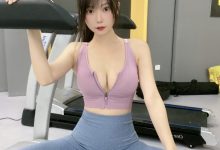 香草喵露露 - NO.36 小露乱撞 健身房瑜伽服自拍 [32P1V-486MB]-妹子图