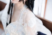 樱落酱w - NO.28 逸仙膏发凝脂 [31P-159MB]-妹子图